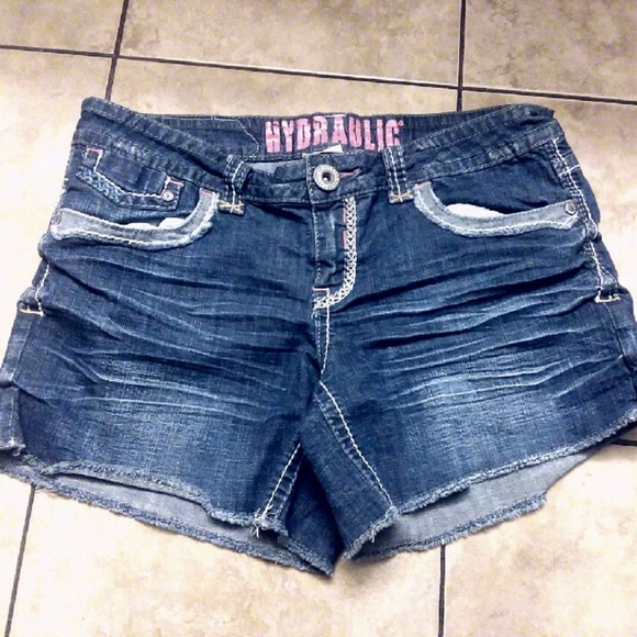 Hydraulic Jean Shorts - Picture 2 of 5